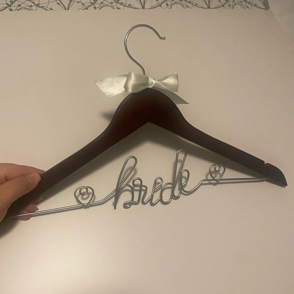 Bridal dress hanger